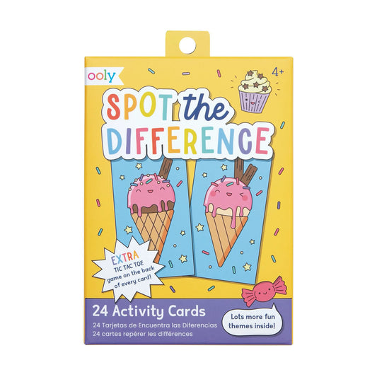 OOLY - 24 aktivitetskort - Spot the Difference