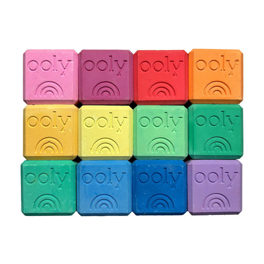 OOLY - Gadekridt 12 stk - Chalk-O-Rama Block