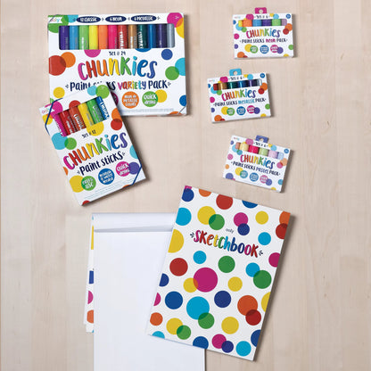 OOLY - Malestift 12 stk - Chunkies Original