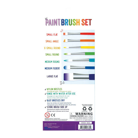 OOLY - Penselsæt 7 stk - Lil Paint Nylon