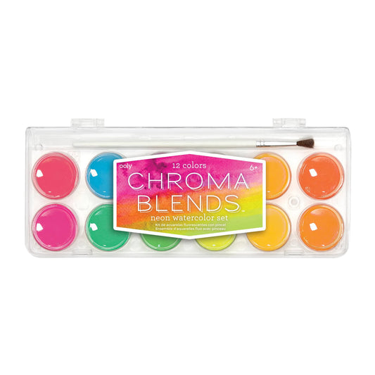 OOLY - Vandfarve palette - Chroma Blends - Neon