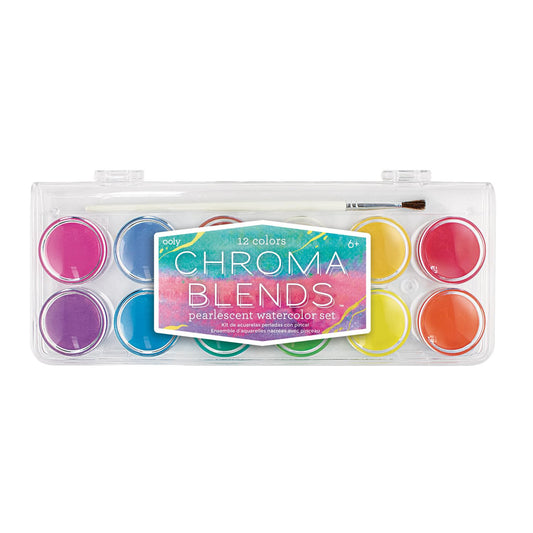 OOLY - Vandfarve palette - Chroma Blends - Pearlescent