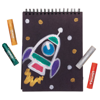 OOLY - Malestift 6 stk - Chunkies Metallic