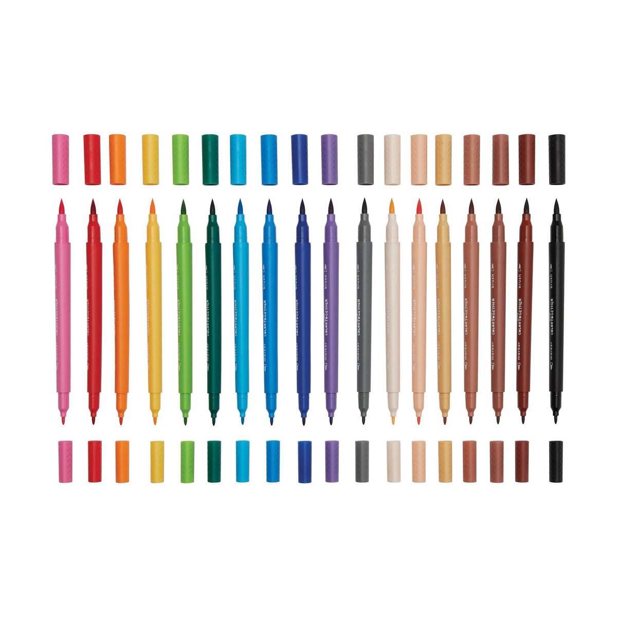 OOLY - Tusser 18 stk - Dobbeltsidede - Color Together
