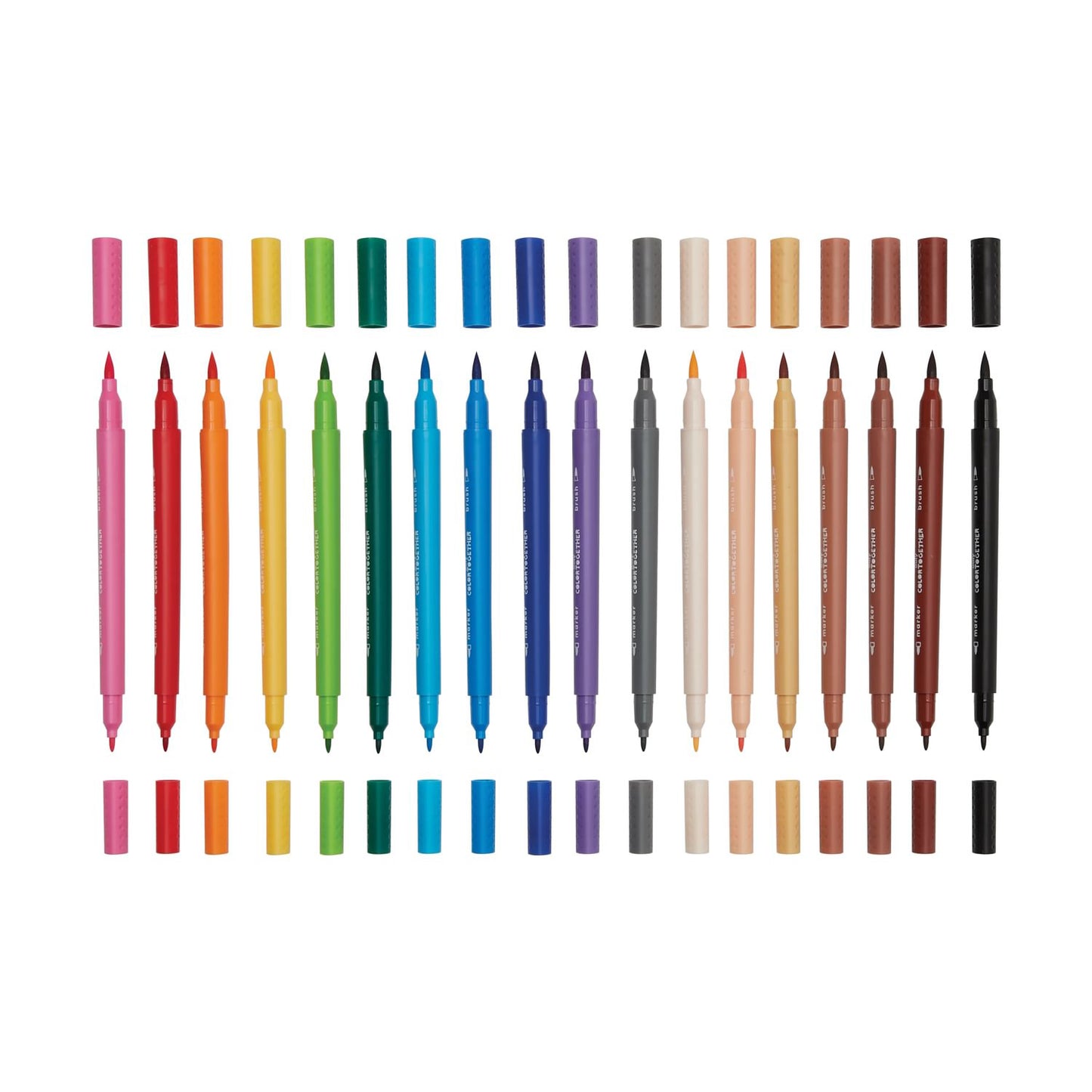 OOLY - Tusser 18 stk - Dobbeltsidede - Color Together
