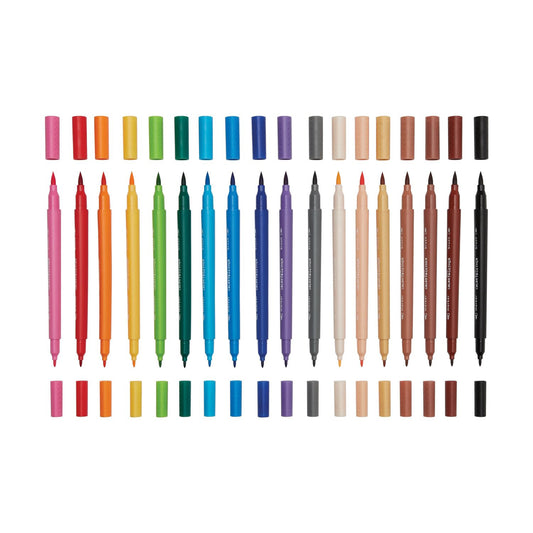 OOLY - Tusser 18 stk - Dobbeltsidede - Color Together