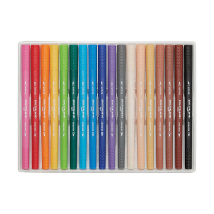 OOLY - Tusser 18 stk - Dobbeltsidede - Color Together