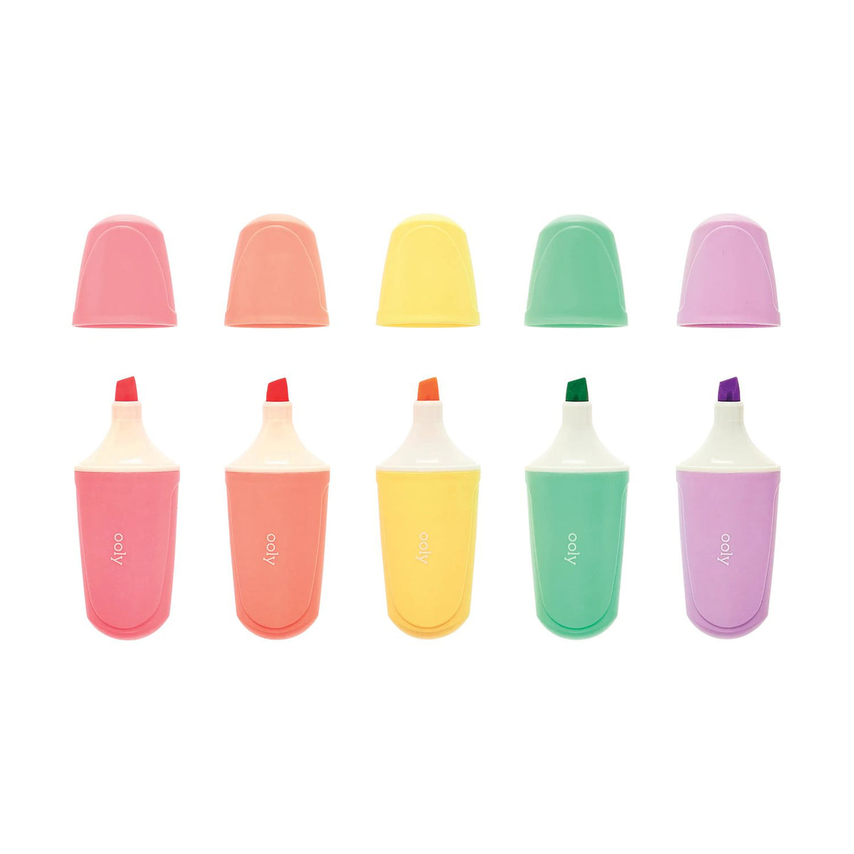 OOLY - Overstregningstusser 5 stk - Pastel