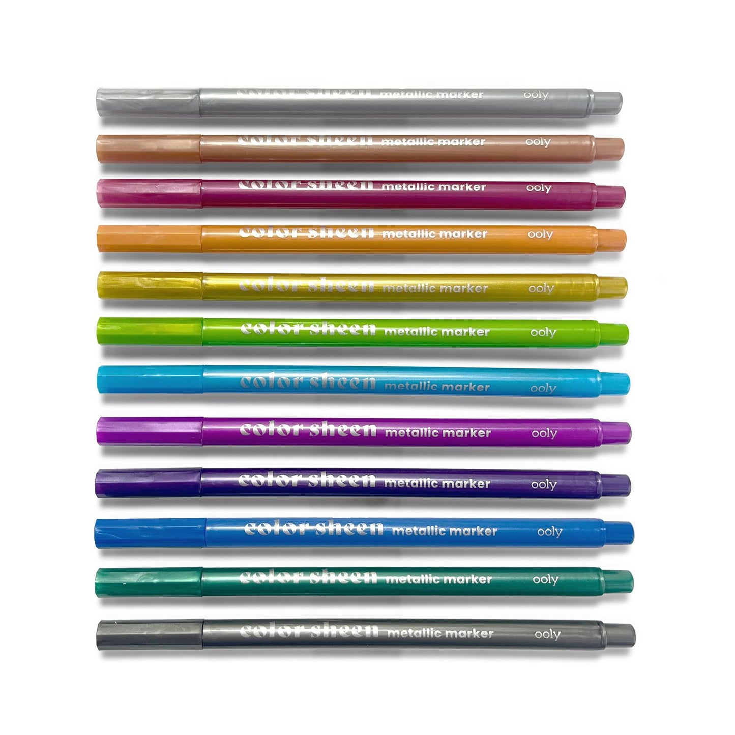 OOLY - Tusser 12 stk - Color Sheen Metallic