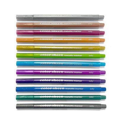 OOLY - Tusser 12 stk - Color Sheen Metallic