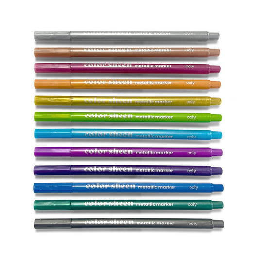 OOLY - Tusser 12 stk - Color Sheen Metallic