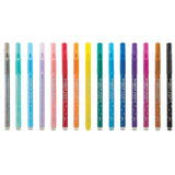 OOLY - Tusser 15 stk - Rainbow Sparkle Glitter