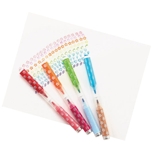 OOLY - Penseltusser med stempel 18 stk - Stampables
