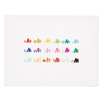 OOLY - Penseltusser med stempel 18 stk - Stampables