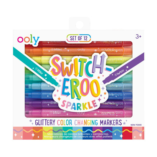 OOLY - Trylletusser 12 stk - Switch-eroo Glitter