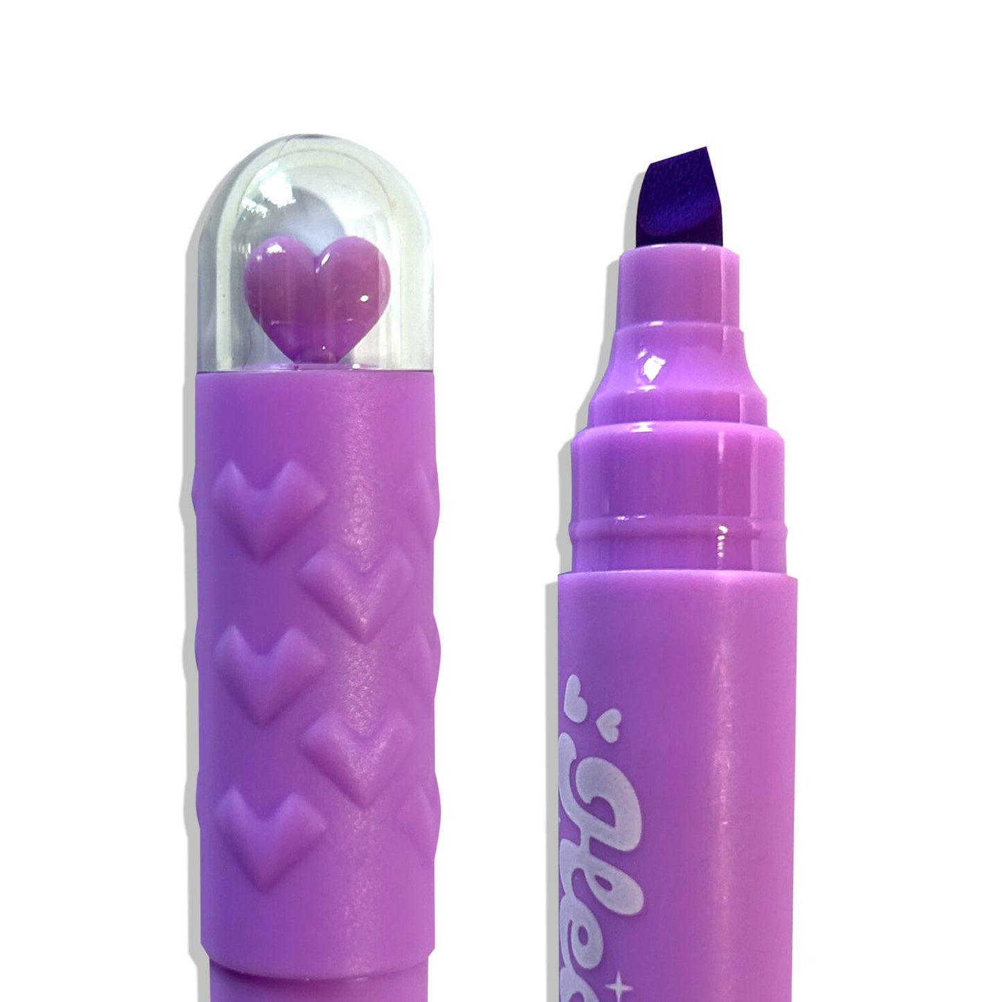 OOLY - Overstregningstusser 6 stk - Heart Pops Neon