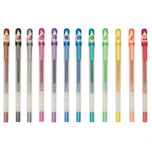 OOLY - Gelpen med duft 12 stk - Yummy Yummy Glitter