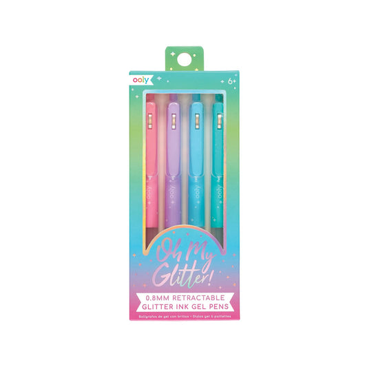OOLY - Gelpen 4 stk - Oh My Glitter