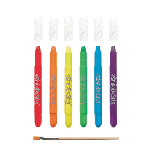 OOLY - Gel farvekridt 6 stk - Smooth Stix Watercolor