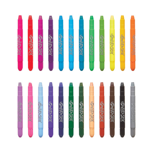OOLY - Gel farvekridt 24 stk - Smooth Stix Watercolor