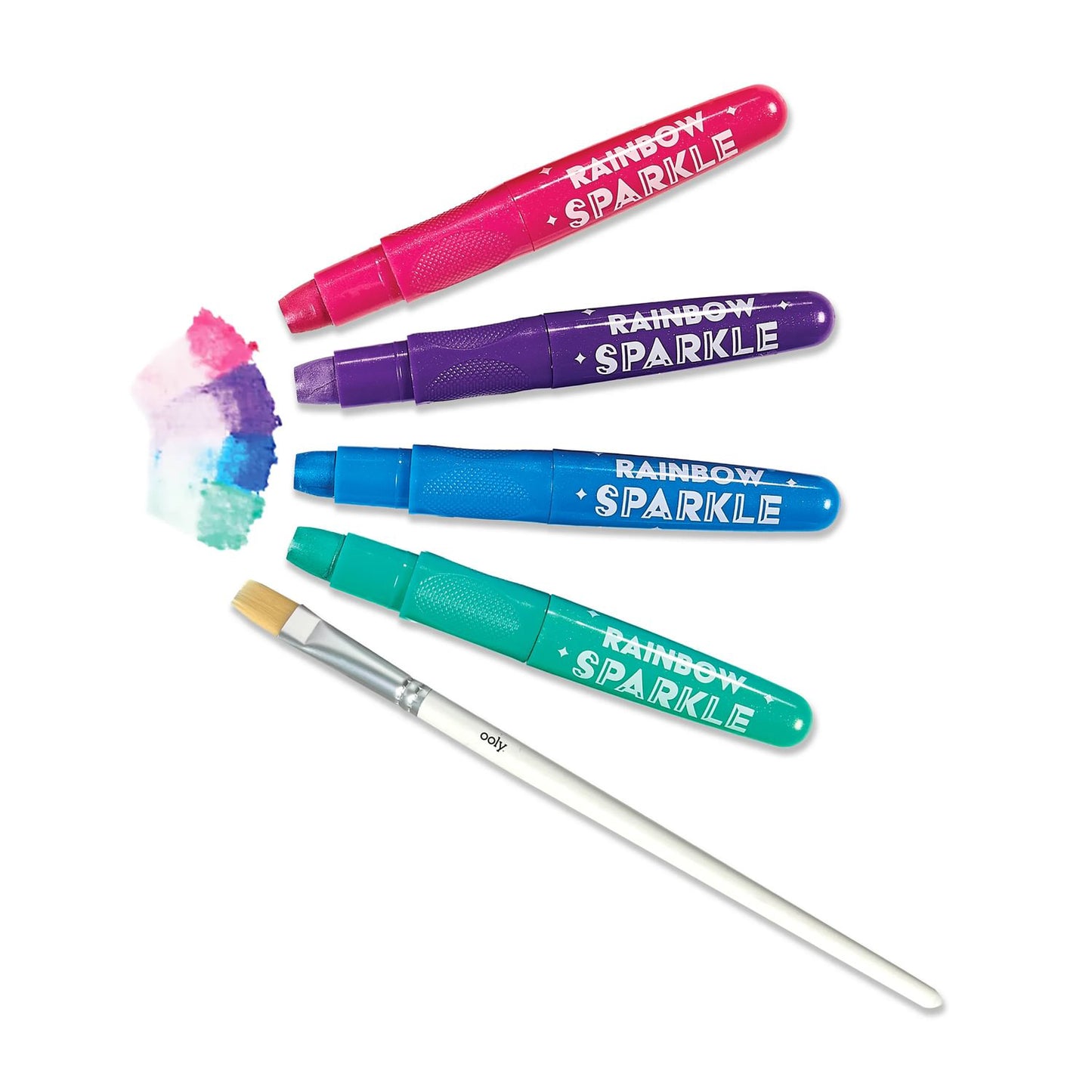 OOLY - Gel farvekridt 12 stk - Rainbow Sparkle Watercolor Metallic