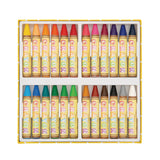 OOLY - Farvekridt af bivoks 24 stk - Brilliant Bee