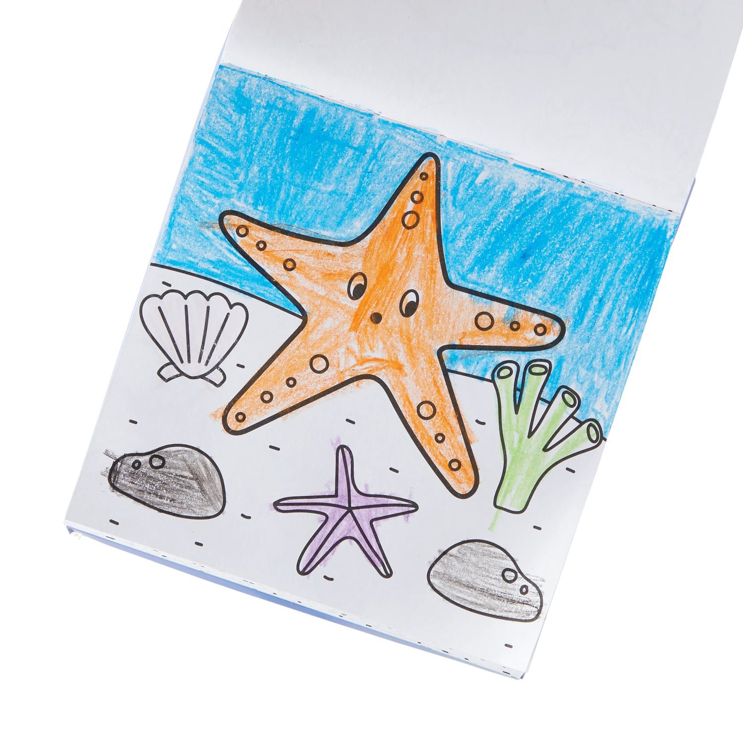 OOLY - Farvekridt og malebog - Sea Life - Carry Along
