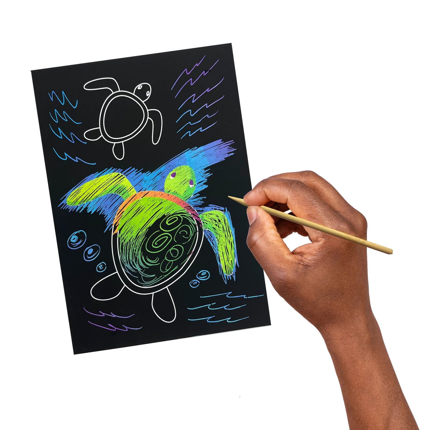 OOLY - Ridsekort - Ocean Life - Scratch & Scribble