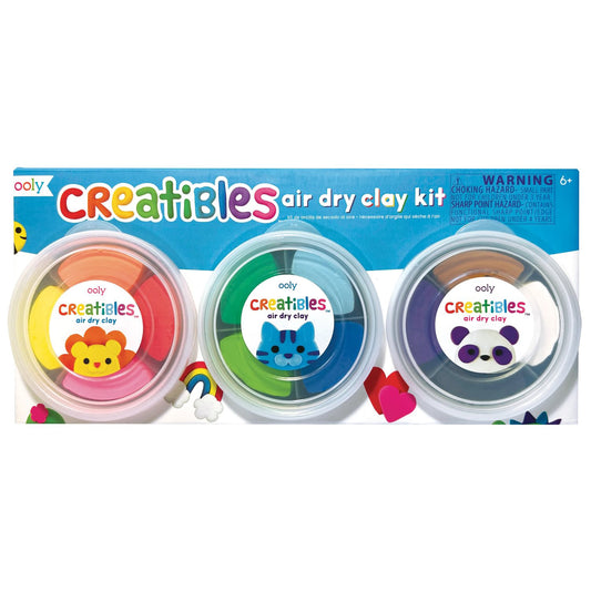 OOLY - Selvhærdende ler - Deluxe Kit 12 farver - Creatibles