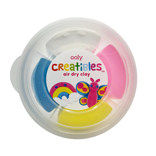 OOLY - Selvhærdende ler - Rainbow BFFs 4 farver - Creatibles
