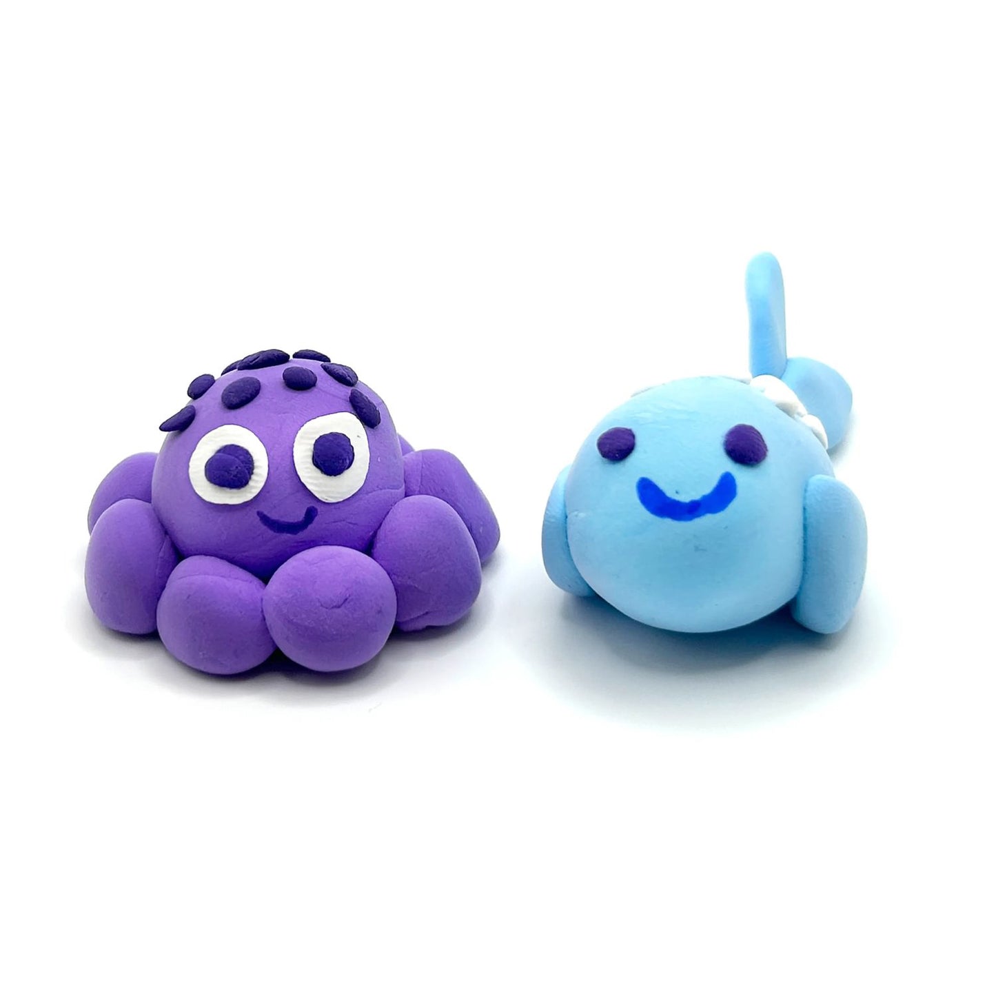 OOLY - Selvhærdende ler - Ocean BFFs 4 farver - Creatibles