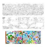 eeBoo - Fold-ud malebog - Dinosaurer