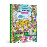 eeBoo - Fold-ud malebog - Vilde dyr