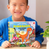 eeBoo - Malebog - Dinosaurer - Kvadratisk 32 sider