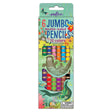 eeBoo - 6 dobbelte jumbo farveblyanter - Oddere
