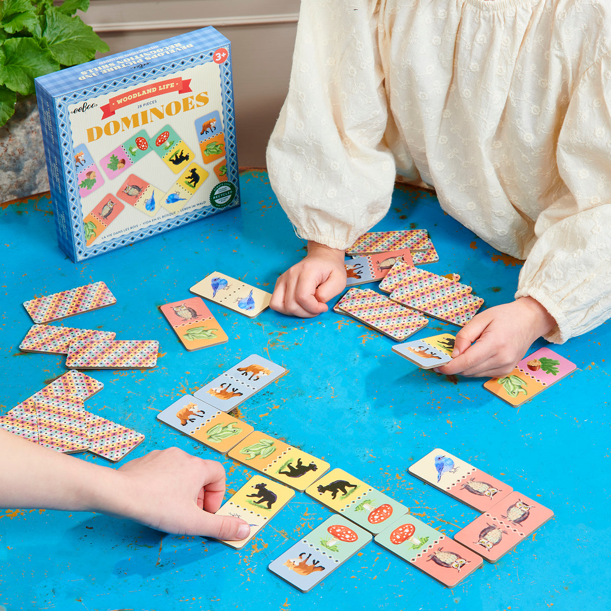 eeBoo - Spil - Domino - Skovens dyr