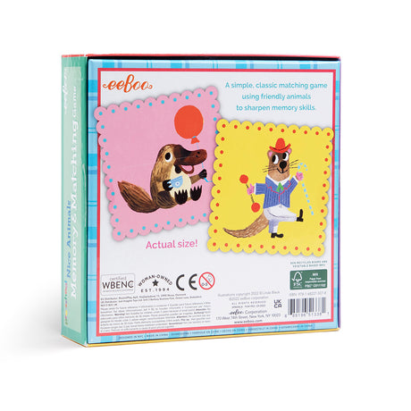 eeBoo - Huskespil - Søde dyr