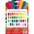 eeBoo - 18 dobbelte akvarel farveblyanter - Rainbow
