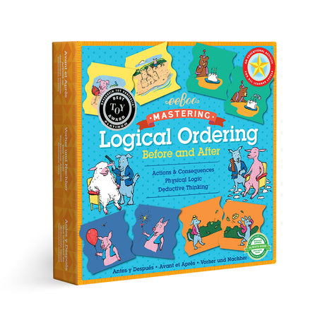 eeBoo - Leg & Lær puslespil - Logisk orden