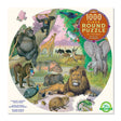 eeBoo - Rundt puslespil 1000 brk - Afrika