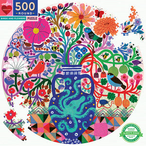 500 brk - Birds and Flowers