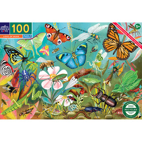 eeBoo - Puslespil 100 brk - Insekter