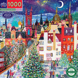 eeBoo - Puslespil 1000 brk - Christmas in Edinburgh