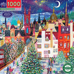 eeBoo - Puslespil 1000 brk - Christmas in Edinburgh