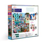 eeBoo - Puslespil 1000 brk - Village by the Sea
