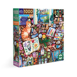 eeBoo - Puslespil 1000 brk - Naturalist's Cat