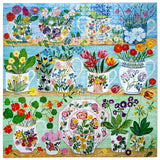 eeBoo - Puslespil 1000 brk - Floral Cupboard