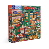 eeBoo - Puslespil 1000 brk - Holiday Bakery