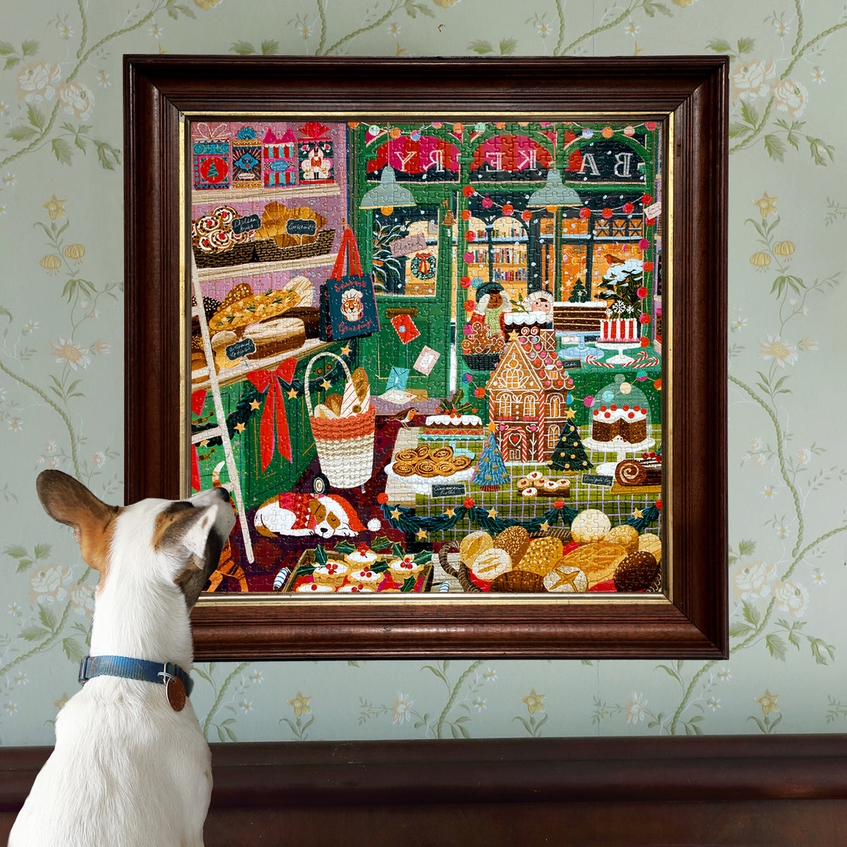eeBoo - Puslespil 1000 brk - Holiday Bakery