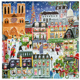 eeBoo - Puslespil 1000 brk - Paris Christmas